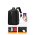 Laptop Sırt Çantası Usb Şarj Girişli iş Seyahat Su Geçirmez Notebook Ipad Ve Evrak Taşıma Çantası SİYAH Laptop Sırt Çantası Usb Şarj Girişli iş Seyahat Su Geçirmez Notebook Ipad Ve Evrak Taşıma Çantası SİYAH