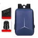 Laptop Notebook Kilitli Sırt Çantası Usb Şarj Ve Kulaklık Girişli Profesyonel iş Seyahat Çantası Laptop Notebook Kilitli Sırt Çantası Usb Şarj Ve Kulaklık Girişli Profesyonel iş Seyahat Çantası