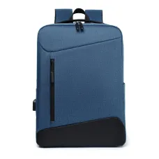 Laptop Notebook Sırt Çantası Günlük Kullanım Okul Öğrenci İş Evrak Çantası Usb Çıkışlı