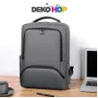 Laptop Sırt Çantası Yeni Nesil Usb Girişli Notebook Ipad ve Günlük Eşya Taşıma Çantası GRI
