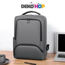 Laptop Sırt Çantası Yeni Nesil Usb Girişli Notebook Ipad ve Günlük Eşya Taşıma Çantası GRI Laptop Sırt Çantası Yeni Nesil Usb Girişli Notebook Ipad ve Günlük Eşya Taşıma Çantası GRI
