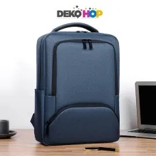 Laptop Sırt Çantası Yeni Nesil Usb Girişli Notebook Ipad ve Günlük Eşya Taşıma Çantası MAVİ