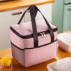Yemek Taşıma Ve Piknik Çantası 10 Litre Isı Yalıtımlı Sıcak Soğuk Beslenme Taşıma Çantası