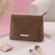 Peluş Makyaj ve Kozmetik Eşya Taşıma Çantası Geniş Hacimli Çanta Organizer