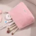 Peluş Makyaj ve Kozmetik Eşya Taşıma Çantası Geniş Hacimli Çanta Organizer Peluş Makyaj ve Kozmetik Eşya Taşıma Çantası Geniş Hacimli Çanta Organizer