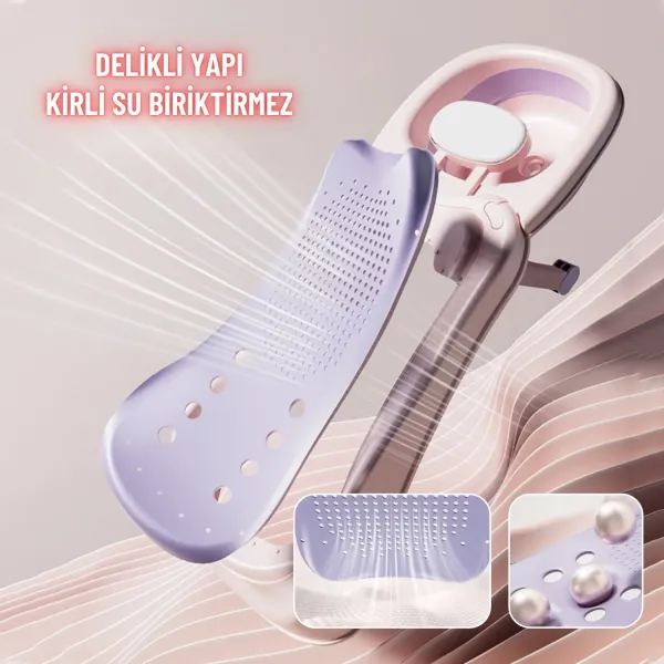 Bebek Banyo Yatağı ve Oturak Yeni Doğan Uyumlu Katlanır Küvet Aparatı Alt Değiştirme ve Mama Sehpası