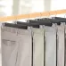 Ahşap Etek Pantolon Askısı Mandallı Lüks Elbise Askılık Vernikli Renk 10/50/100 Adet