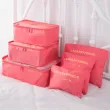 Valiz Seyahat Çanta Düzenleyici 6 Parça Seyahat Bavul Düzenleyici Organizer Set