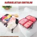 Valiz Seyahat Çanta Düzenleyici 6 Parça Seyahat Bavul Düzenleyici Organizer Set