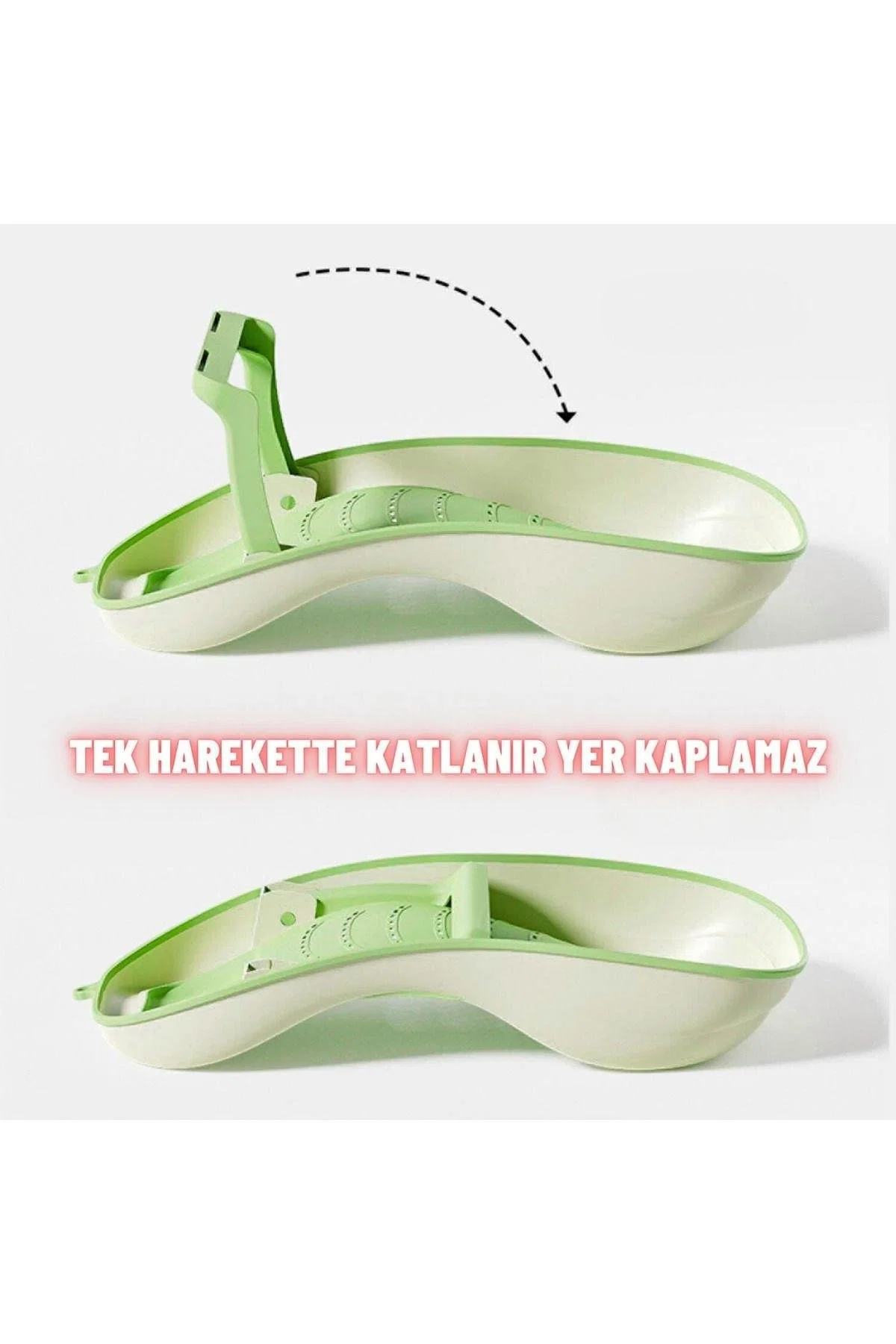 Yenidoğan Bebek Katlanabilir Termometreli Besleme ve Yıkama Banyo Oturağı Alt Değiştirme Sehpası - görsel 7