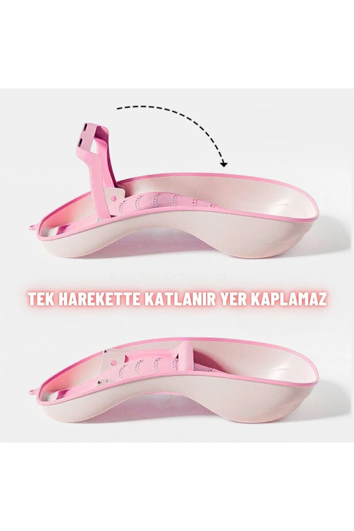 Yenidoğan Bebek Katlanabilir Termometreli Besleme ve Yıkama Banyo Oturağı Alt Değiştirme Sehpası - görsel 7