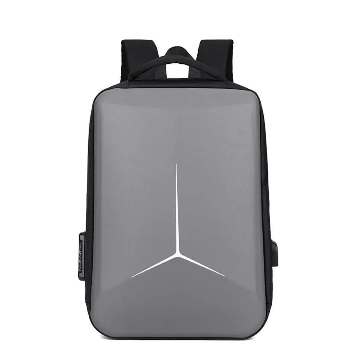 Laptop Notebook Kilitli Sırt Çantası Usb Şarj Ve Kulaklık Girişli Profesyonel iş Seyahat Çantası - görsel 2