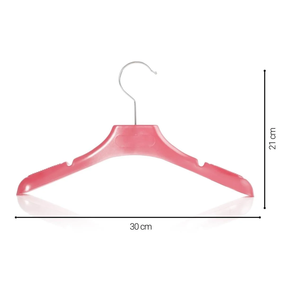 Çocuk PEMBE Elbise Mont Askısı 10 Adet Paketli 30 Cm Çocuk Askı - görsel 4