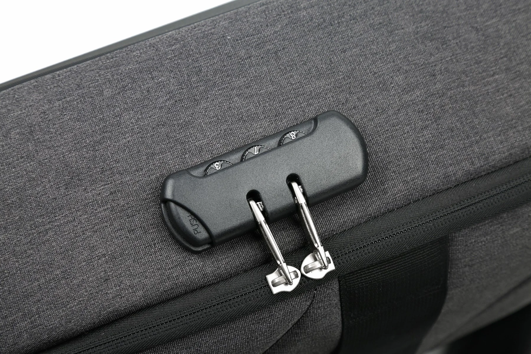 Laptop Sırt Çantası Usb Şarj Girişli Fermuar Kilitli Notebook Ipad ve Günlük Eşya Taşıma Çantası SİYAH - görsel 8
