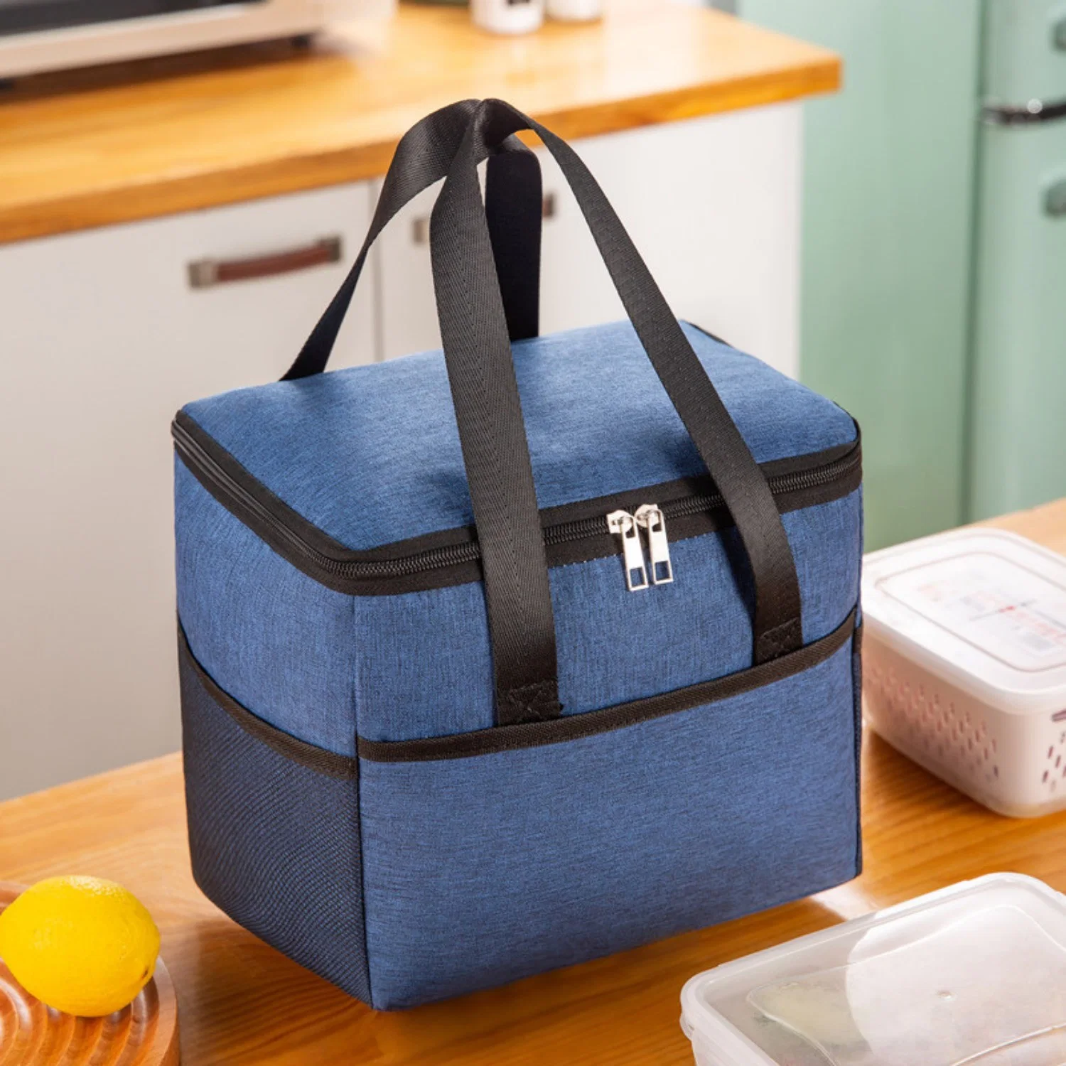 Yemek Taşıma Ve Piknik Çantası 10 Litre Isı Yalıtımlı Sıcak Soğuk Beslenme Taşıma Çantası