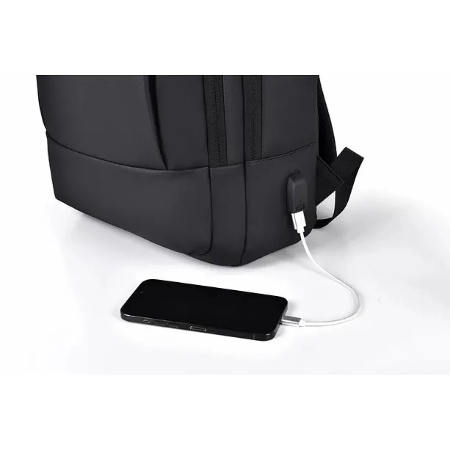 Laptop Notebook Bilgisayar Taşıma Sırt Çantası Usb Şarj Port ile iş Seyahati Günlük Yaşam İçin Çanta - görsel 8