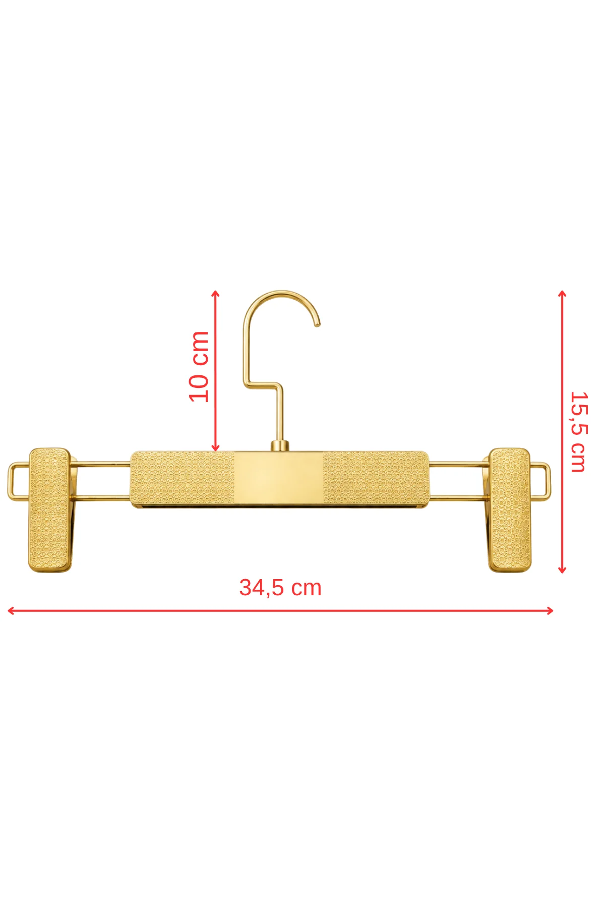 PLASTİK MANDALLI GOLD ASKI - görsel 5