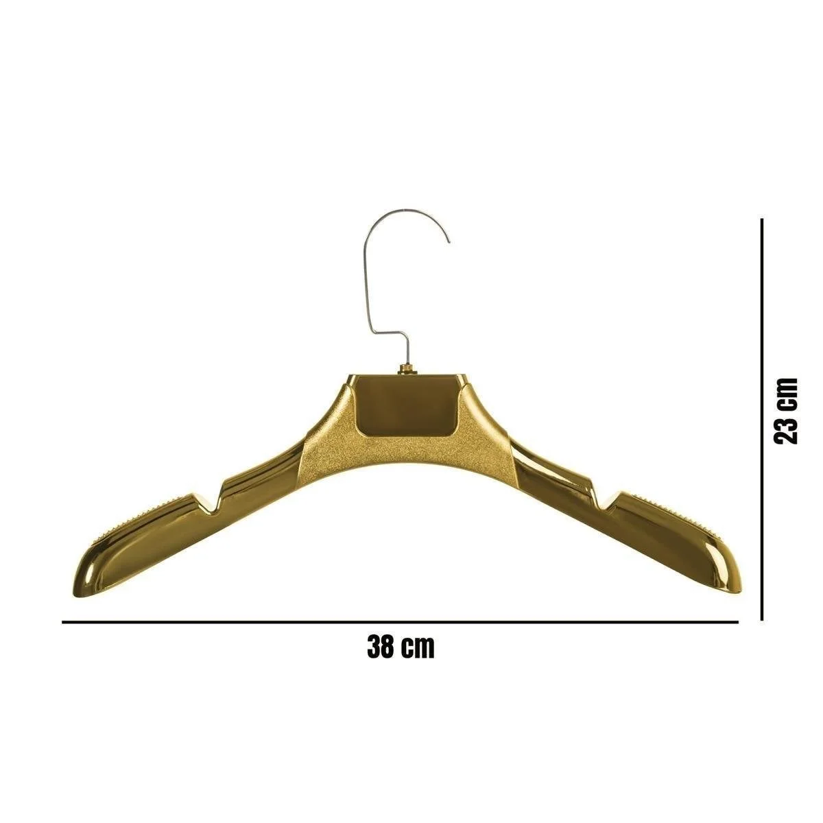 Bayan Ceket Gömlek Askısı GOLD Renk 10 ADET 38 Cm Genişlik - görsel 3