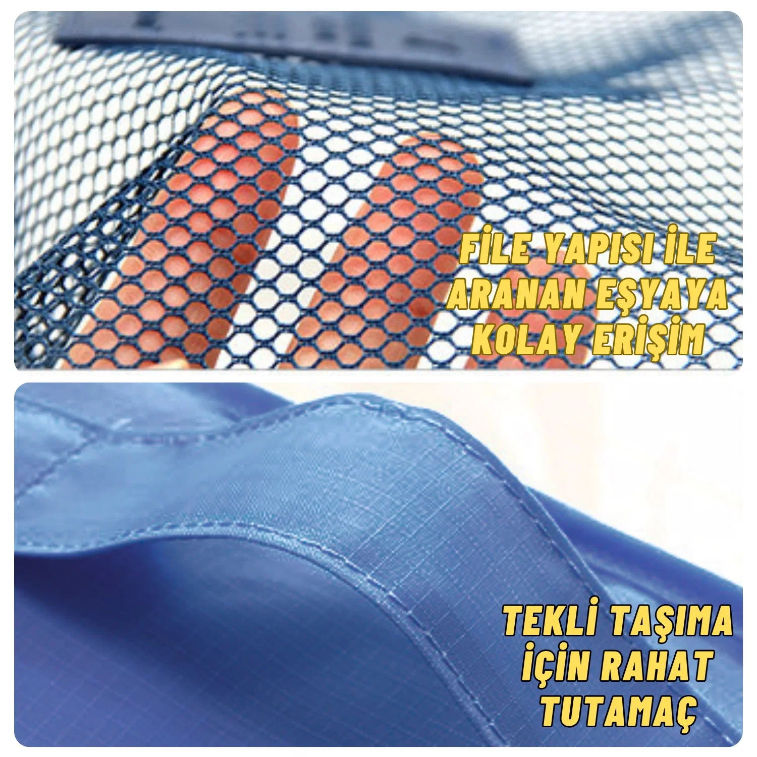 Valiz Seyahat Çanta Düzenleyici 6 Parça Seyahat Bavul Düzenleyici Organizer Set - görsel 6