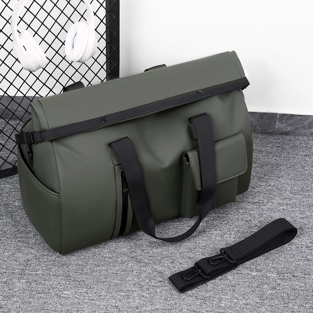 Seyahat Çantası Unisex Kabin Boy El Ve Omuz Çanta Sıvı Dayanıklı Kumaş Tatil Spor Seyahat Stil Çanta - görsel 6